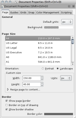 Pick your document size before getting started. Vector graphics are scalable, but it's easier if your starting at your preferred dimension.