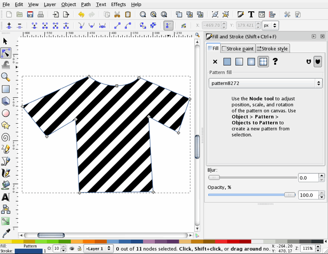 Creating Patterns in Inkscape | Tucson Labs